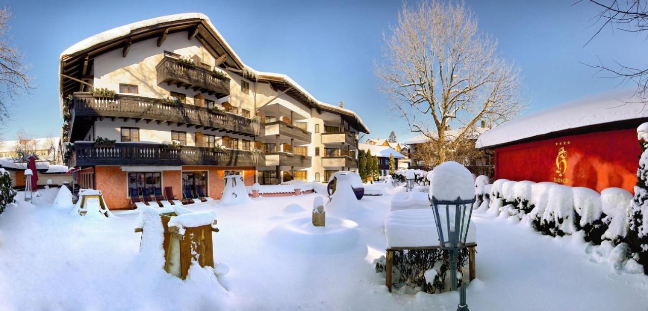 Hotel Hirsch Oberstaufen Exteriör bild